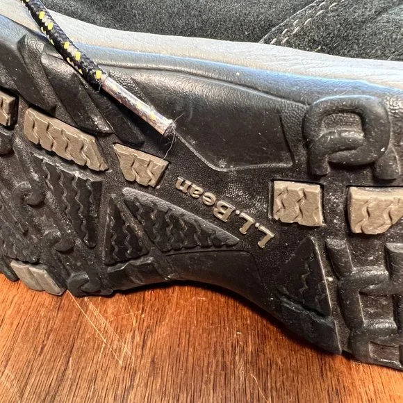 LL Bean Mens Hiking Boots Size 11 1/2 Primaloft  258265 - Picture 5 of 10